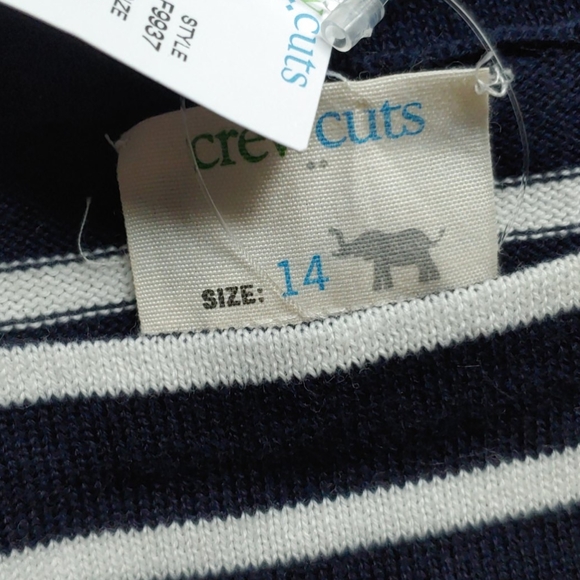 New 14 crewcuts cotton sweater girl - Picture 3 of 4